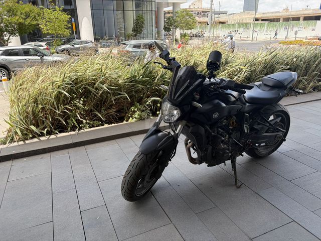 מודעת רכב ימאהה MT 07