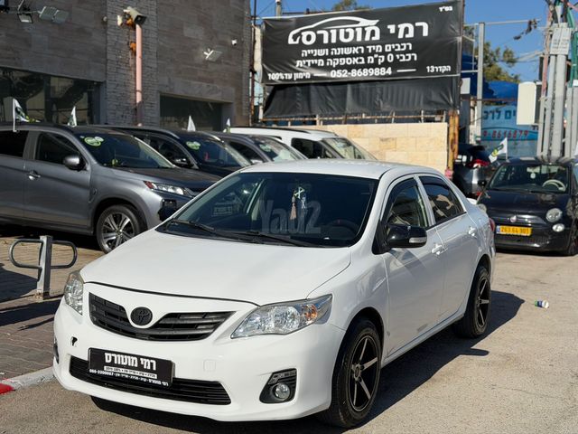 מודעת רכב טויוטה קורולה