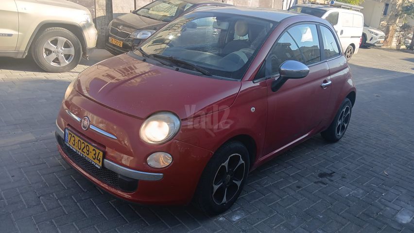 מודעת רכב פיאט 500