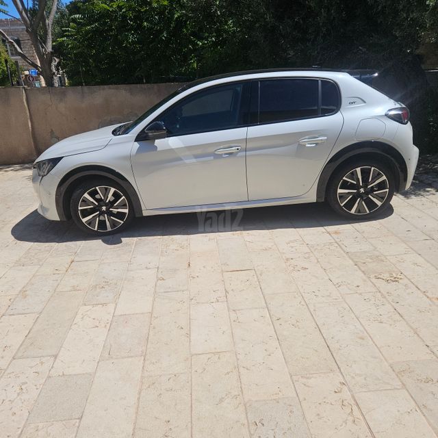 מודעת רכב פיג'ו 208