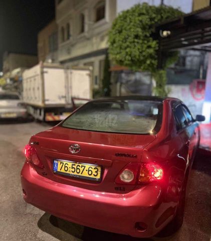 מודעת רכב טויוטה קורולה