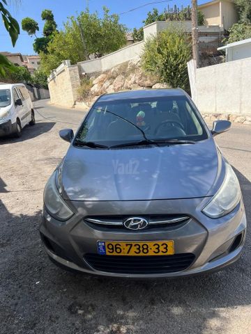 מודעת רכב יונדאי אקסנט i25