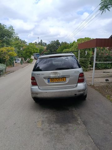 מודעת רכב מרצדס-בנץ ML