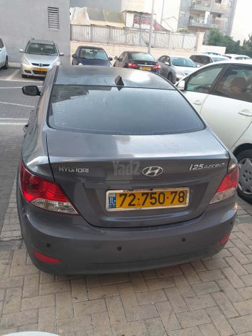 מודעת רכב יונדאי אקסנט i25