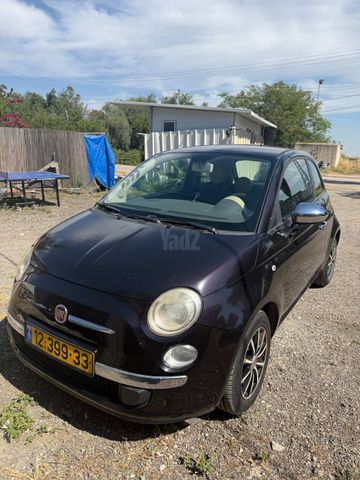 מודעת רכב פיאט 500