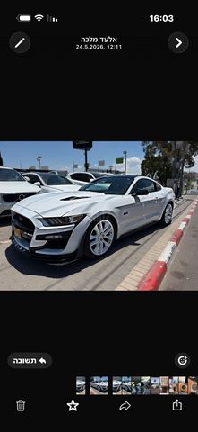 מודעת רכב פורד מוסטנג