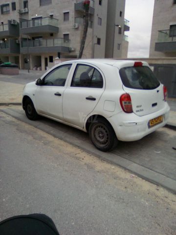 מודעת רכב ניסאן מיקרה