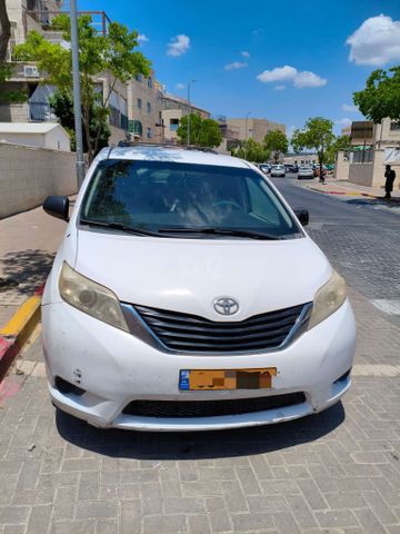 מודעת רכב טויוטה סיינה