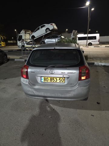 מודעת רכב טויוטה קורולה