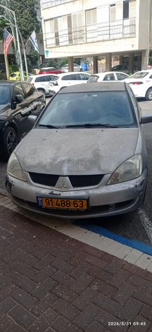 מודעת רכב מיצובישי לנסר