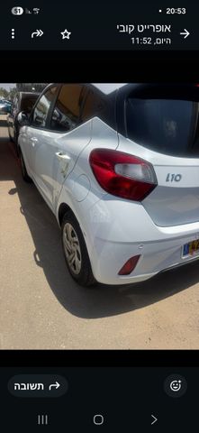 מודעת רכב יונדאי i10