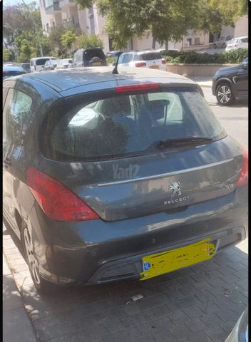 מודעת רכב פיג'ו 308
