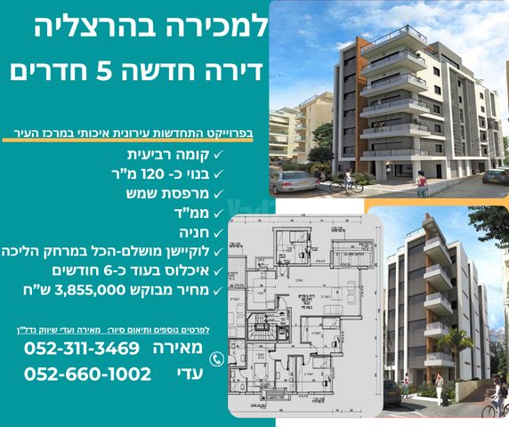 דירה, מרכז, הרצליה