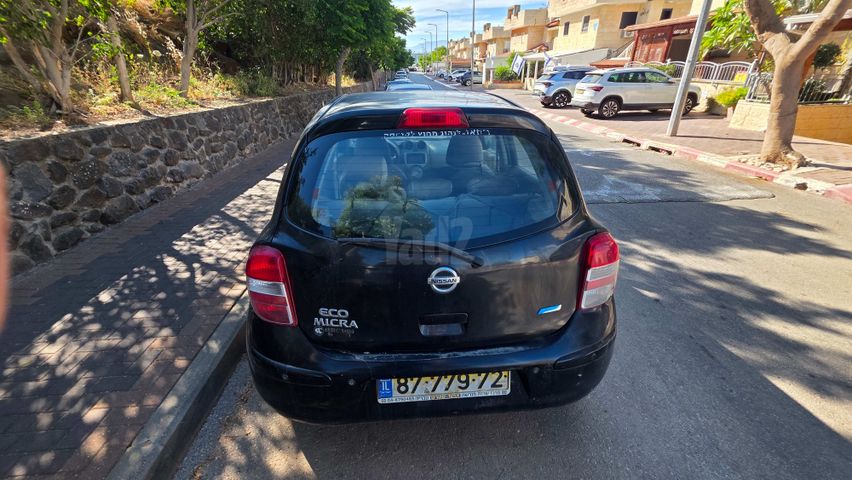 מודעת רכב ניסאן מיקרה