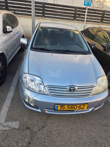 מודעת רכב טויוטה קורולה