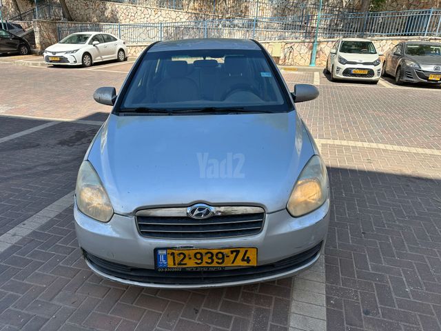 מודעת רכב יונדאי אקסנט i25