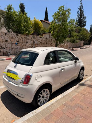 מודעת רכב פיאט 500