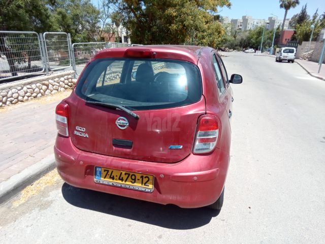 מודעת רכב ניסאן מיקרה