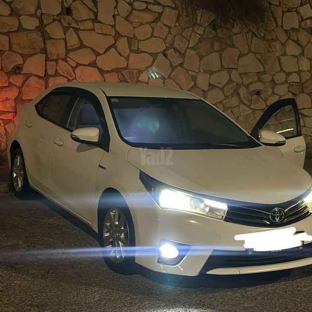 מודעת רכב טויוטה קורולה