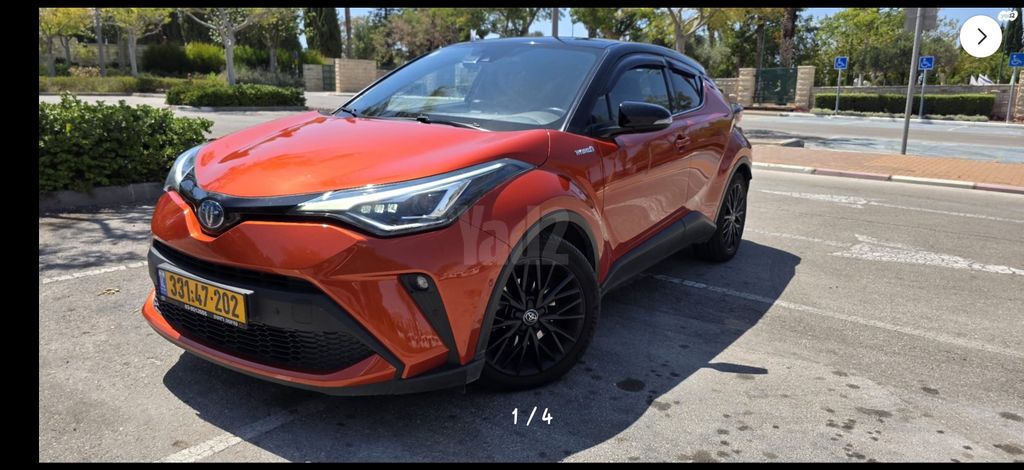 מודעת רכב טויוטה C-HR