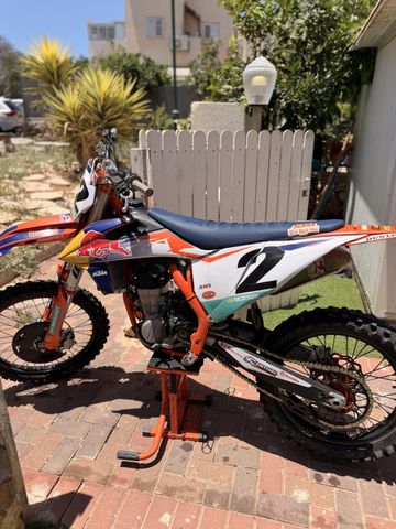 מודעת רכב KTM MX SX 450-F