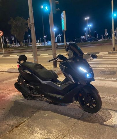 מודעת רכב סאן יאנג קרוזים 125