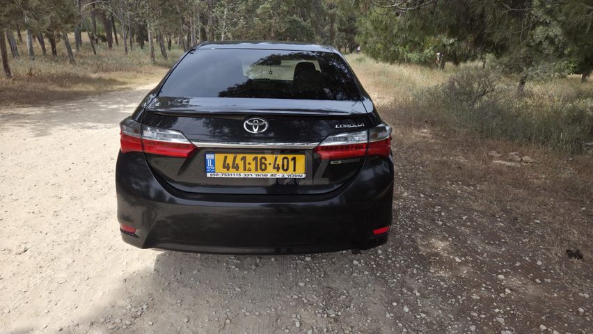 מודעת רכב טויוטה קורולה