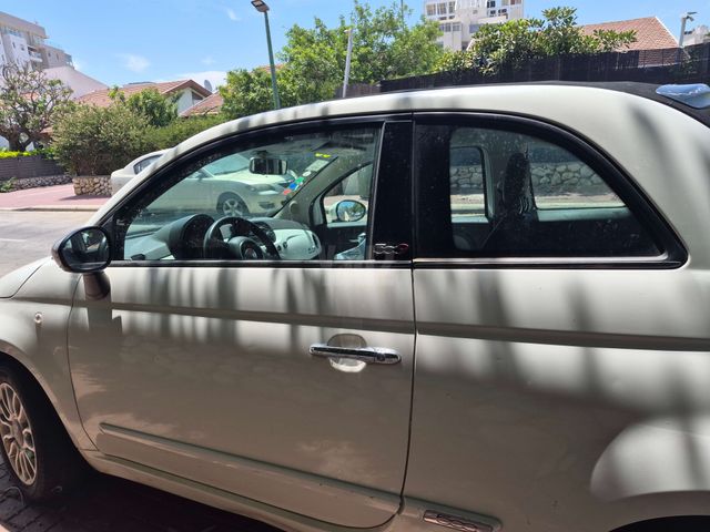 מודעת רכב פיאט 500