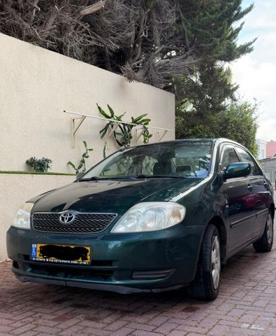 מודעת רכב טויוטה קורולה