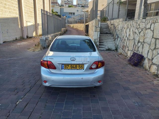 מודעת רכב טויוטה קורולה