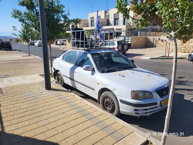 מודעת רכב יונדאי אלנטרה