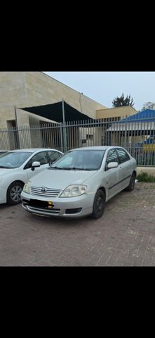 מודעת רכב טויוטה קורולה