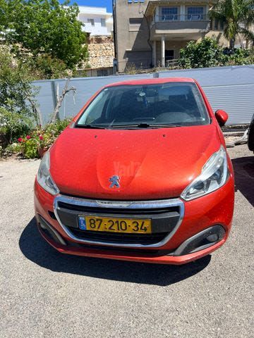 מודעת רכב פיג'ו 208