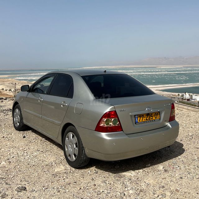 מודעת רכב טויוטה קורולה