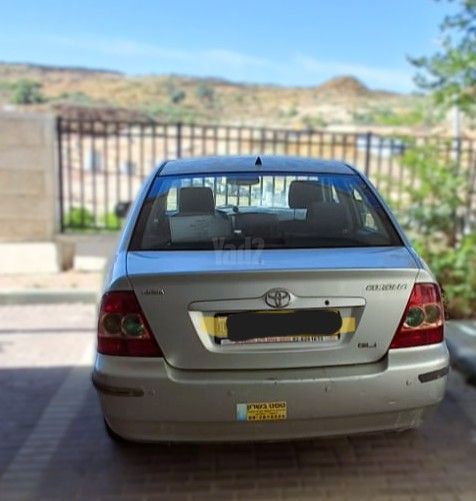מודעת רכב טויוטה קורולה
