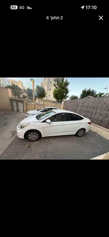 מודעת רכב יונדאי אקסנט i25