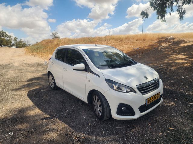 מודעת רכב פיג'ו 108