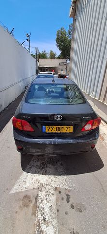 מודעת רכב טויוטה קורולה