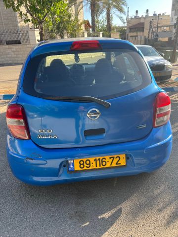מודעת רכב ניסאן מיקרה