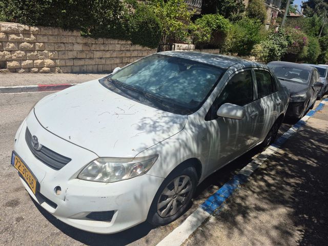 מודעת רכב טויוטה קורולה