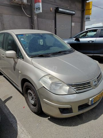 מודעת רכב ניסאן טידה