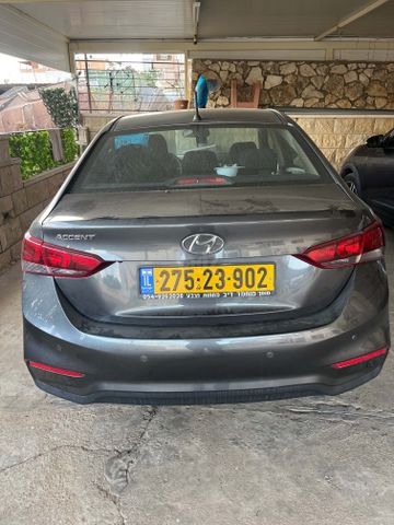 מודעת רכב יונדאי אקסנט i25