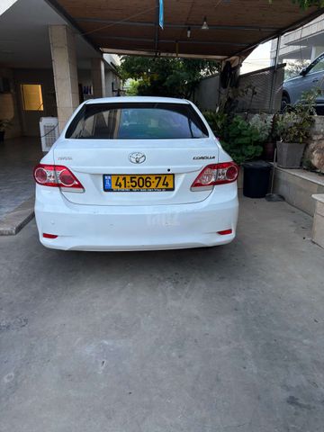 מודעת רכב טויוטה קורולה