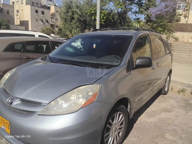 מודעת רכב טויוטה סיינה