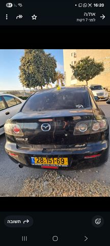 מודעת רכב מאזדה 3