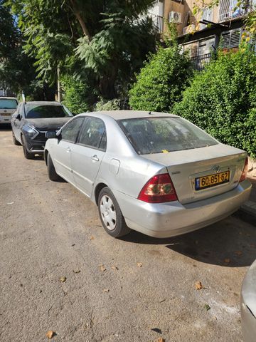מודעת רכב טויוטה קורולה