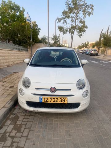 מודעת רכב פיאט 500