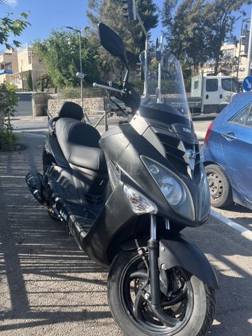 מודעת רכב סאן יאנג ג'וי רייד 125