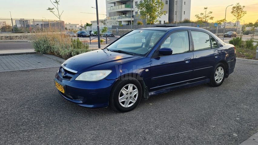 מודעת רכב הונדה סיוויק