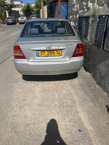 מודעת רכב טויוטה קורולה